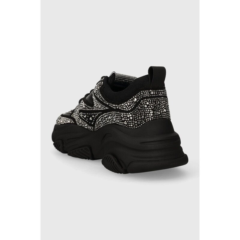 Sneakers boty Steve Madden Privy černá barva, SM19000082