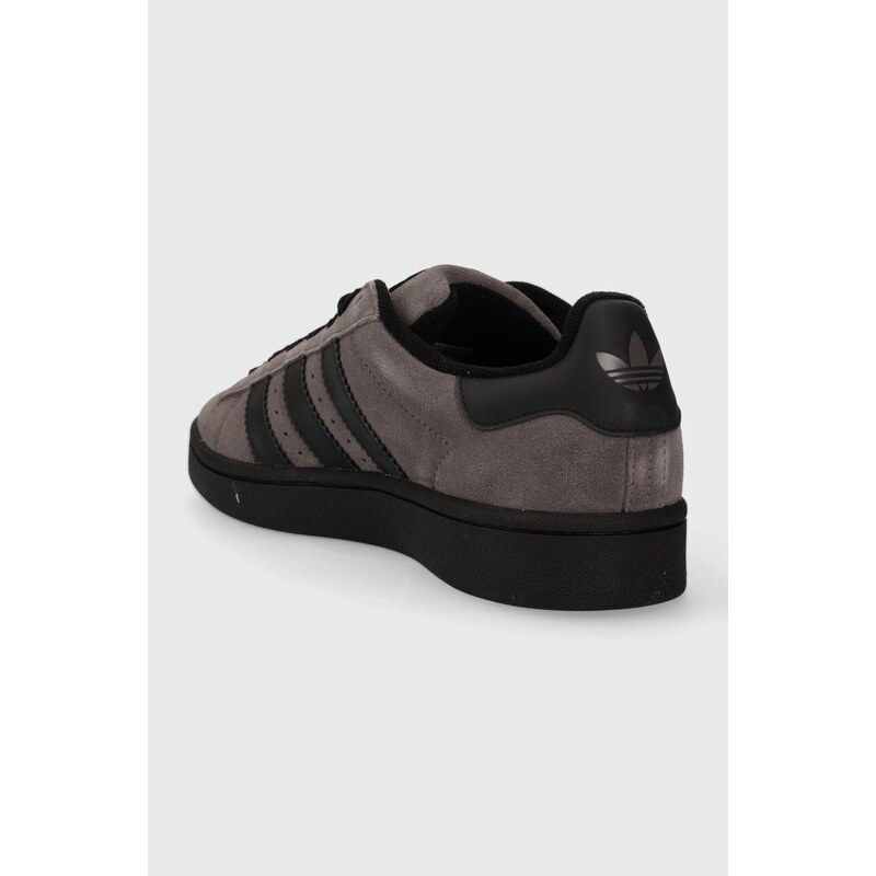Semišové sneakers boty adidas Originals Campus 00s šedá barva, IF8770
