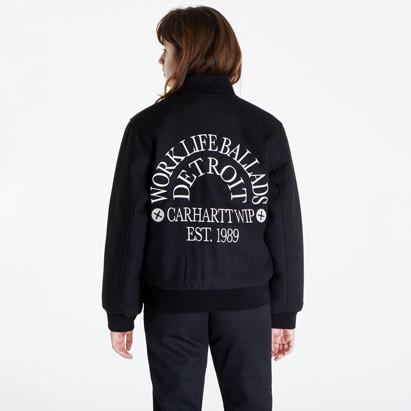 Carhartt WIP Work Varsity Bomber UNISEX Black