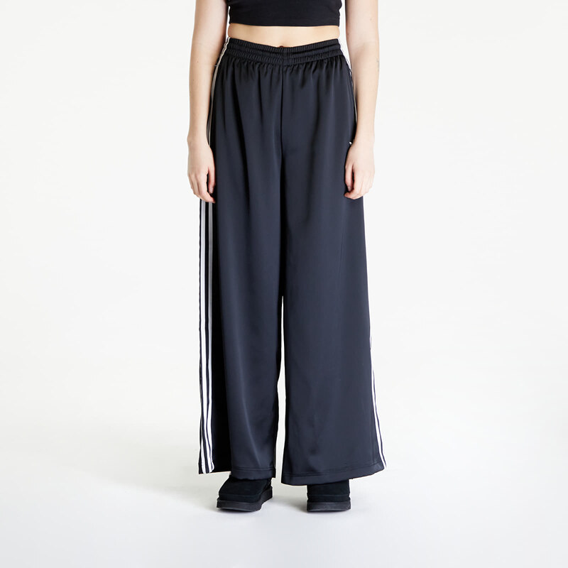 adidas Originals Tepláky adidas Satin Wide Leg Joggers Black M
