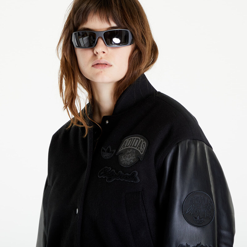 adidas Originals Dámská bunda bomber adidas Oversized Collegiate Jacket Black