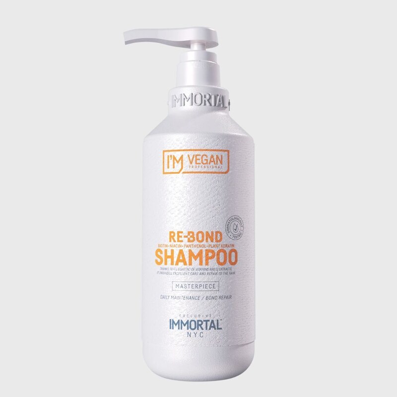 Immortal VEGAN Re-Bond Shampoo obnovující šampon na vlasy 500 ml