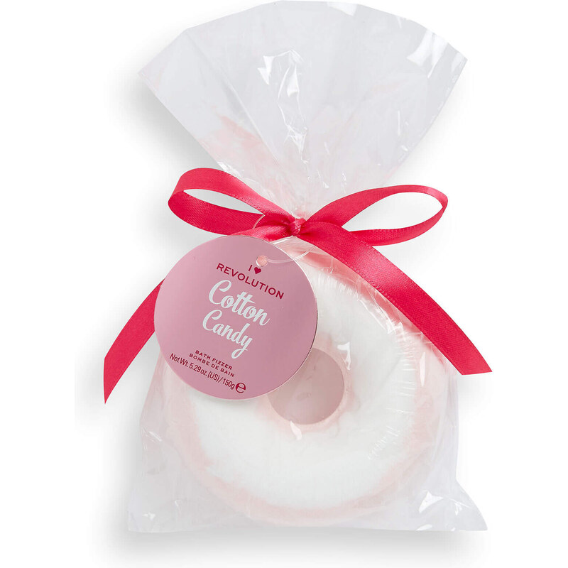 Revolution Koupelová bomba Cotton Candy Donut (Bath Fizzer) 150 g