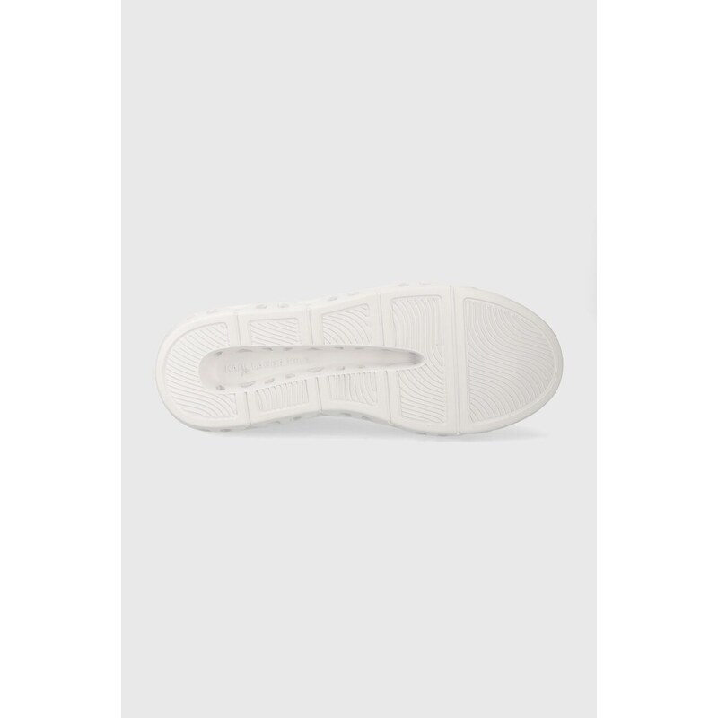 Sneakers boty Karl Lagerfeld KAPRI KITE bílá barva, KL54535