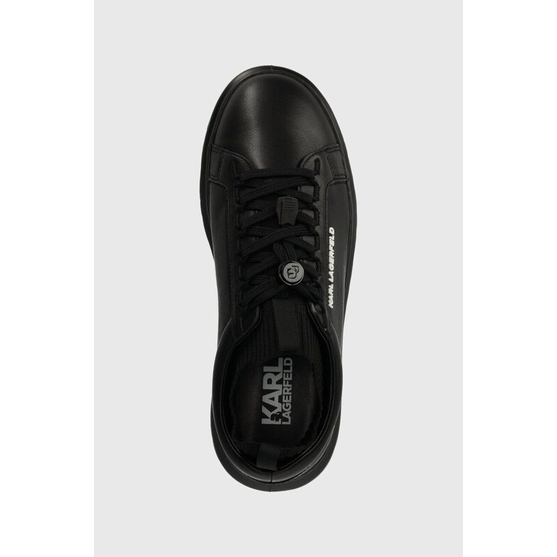 Sneakers boty Karl Lagerfeld KAPRI KITE černá barva, KL54535