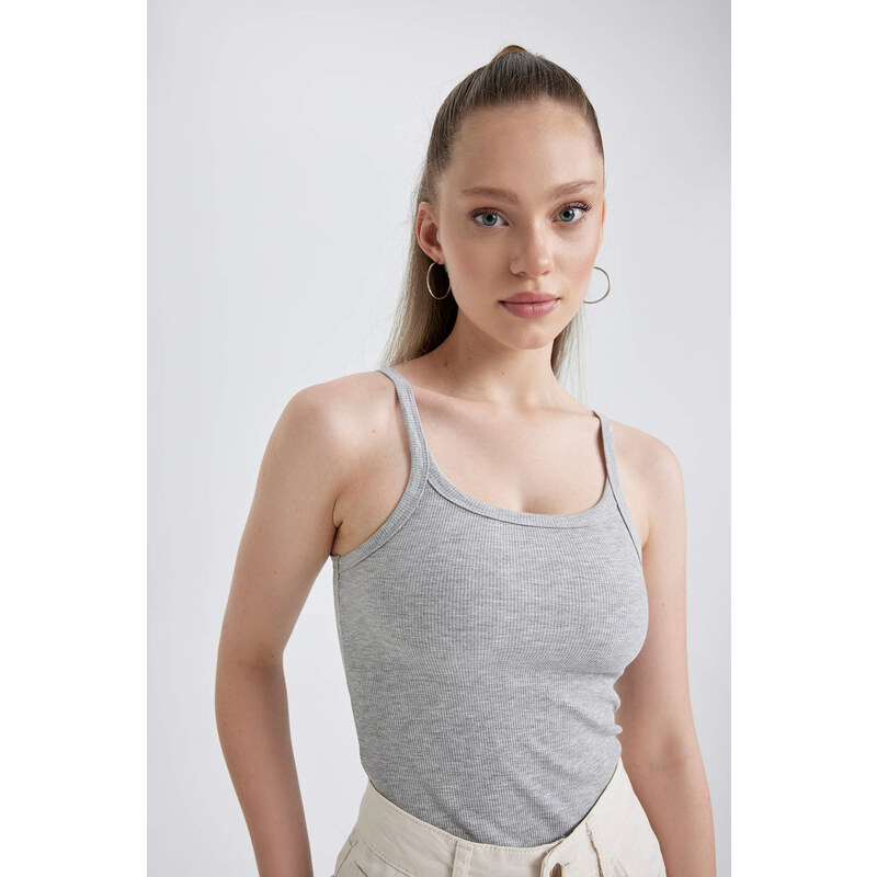 DEFACTO Slim Fit Camisole Undershirt