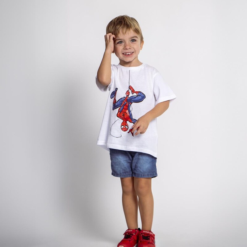 SHORT SHIRT SINGLE JERSEY SPIDERMAN