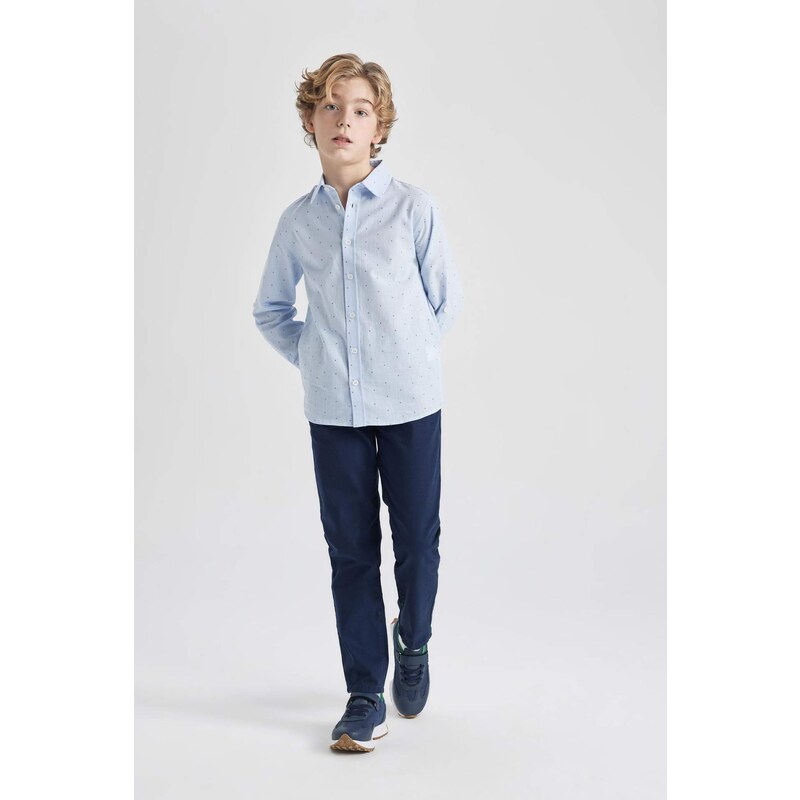 DEFACTO Boy Regular Fit Gabardine Trousers