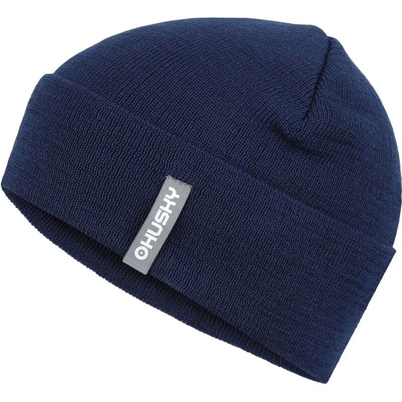 Dětská merino čepice HUSKY Merhat 6 dark blue