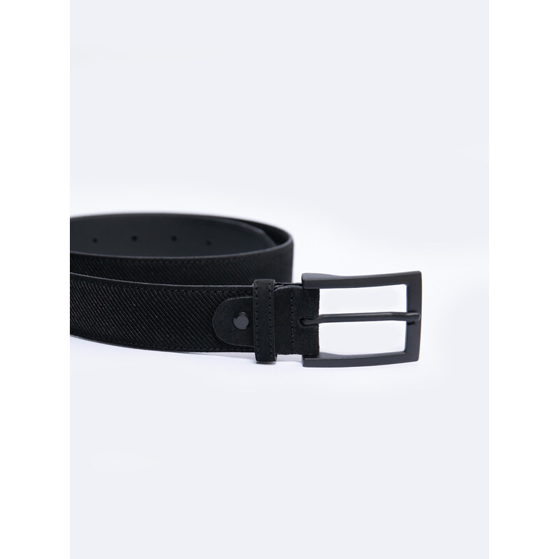 Big Star Man's Belt 240106 Natural Leather-906