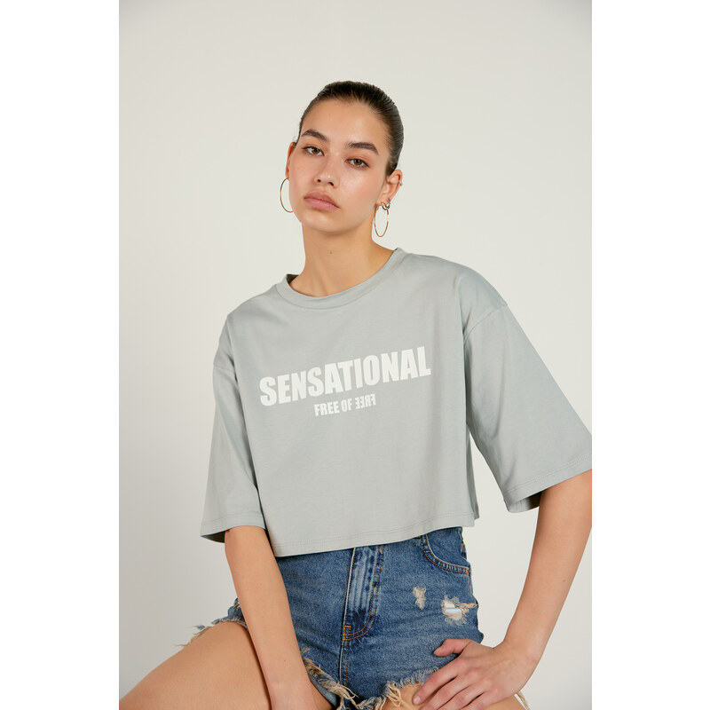 VATKALI Sensational Crop T-Shirt