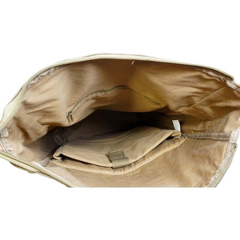Papero Bags papírový rolovací batoh YETI hnědý 32l