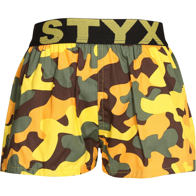 5PACK Dětské trenky Styx art sportovní guma vícebarevné (5BJ1182492) 6-8