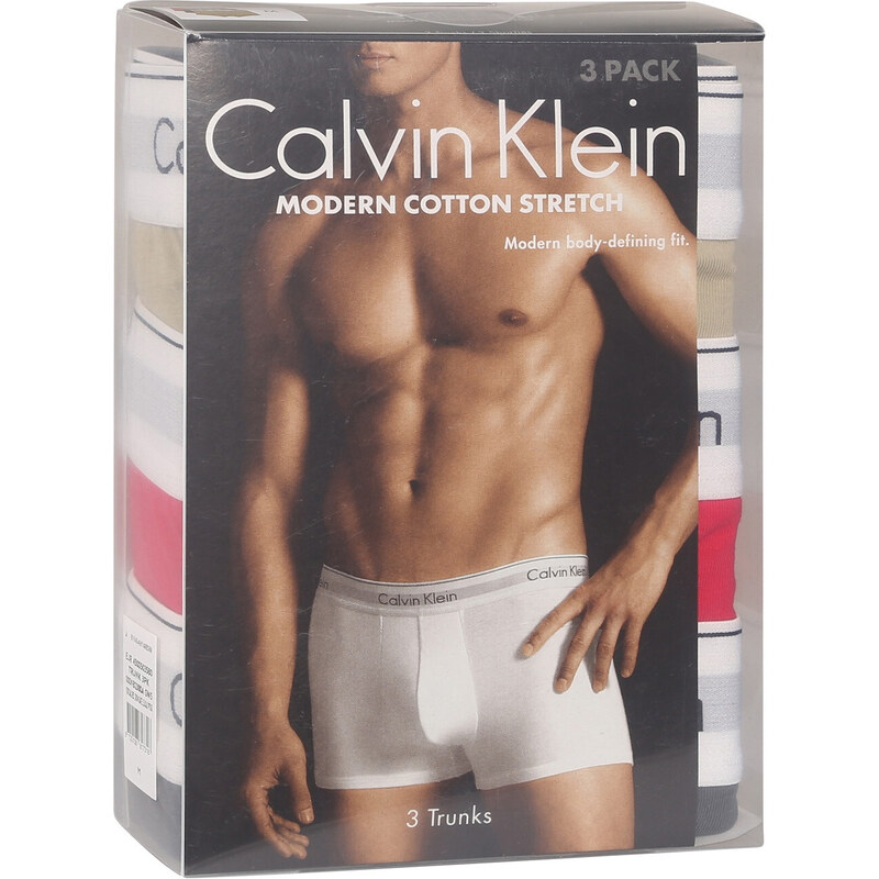 3PACK pánské boxerky Calvin Klein vícebarevné (NB2380A-GW5)