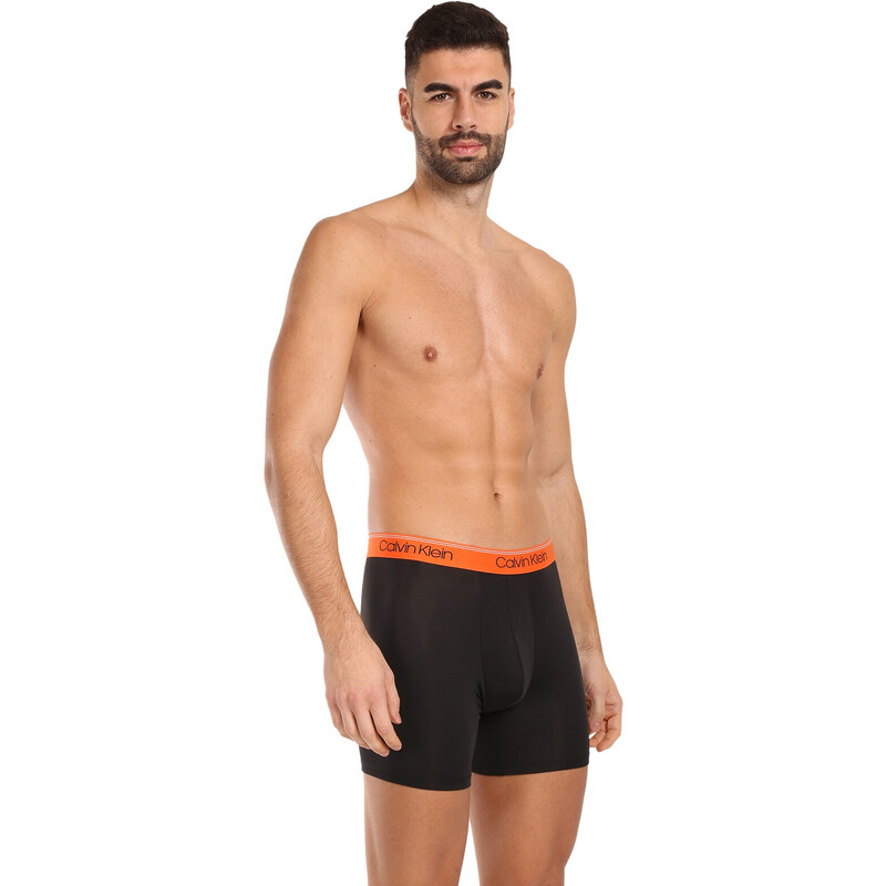 3PACK pánské boxerky Calvin Klein černé (NB2570A-GTK)