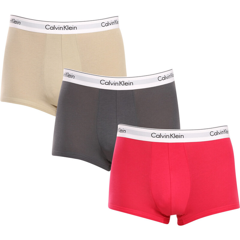 3PACK pánské boxerky Calvin Klein vícebarevné (NB2380A-GW5)