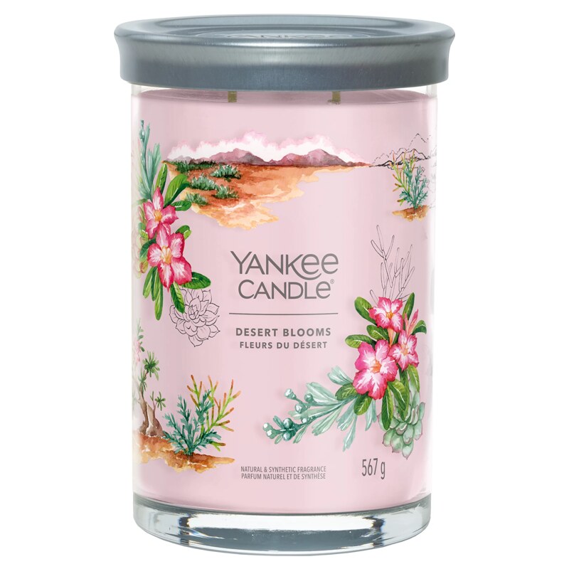 Yankee Candle – Signature Tumbler svíčka Desert Blooms (Pouštní květiny)