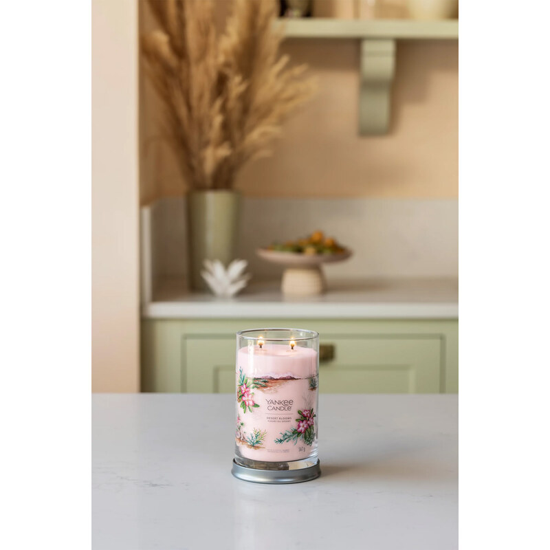 Yankee Candle – Signature Tumbler svíčka Desert Blooms (Pouštní květiny)