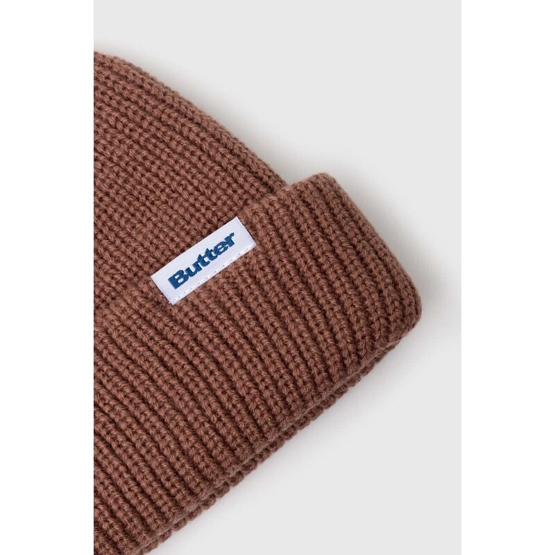 Čepice Butter Goods Wharfie Beanie hnědá barva, BGQ423D14104