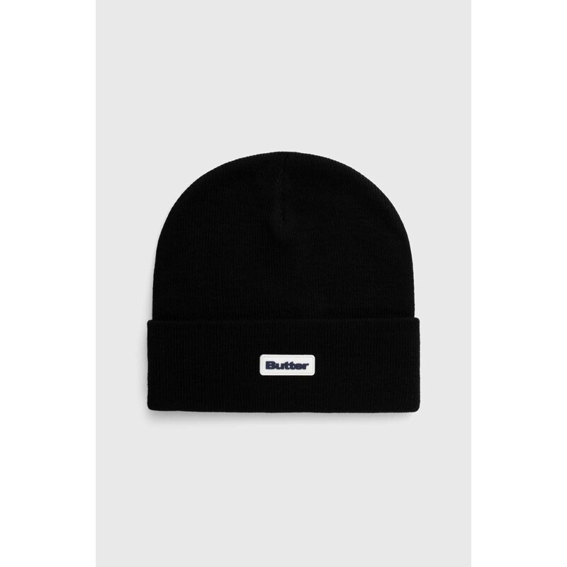 Čepice Butter Goods Tall Cuff Beanie černá barva, BGQ423D14301