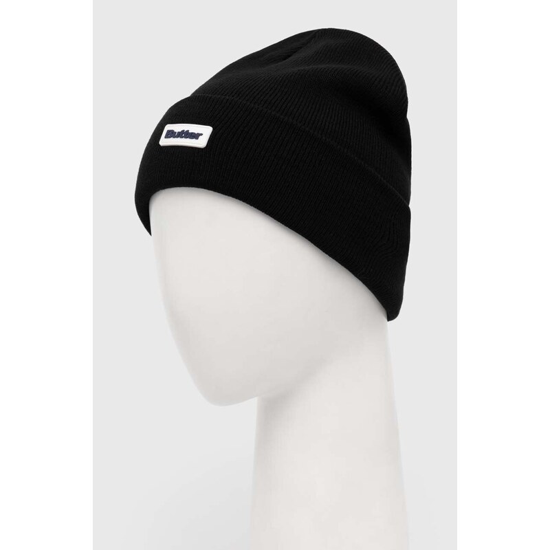 Čepice Butter Goods Tall Cuff Beanie černá barva, BGQ423D14301