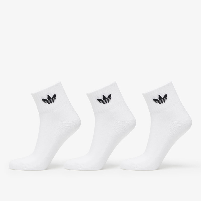 adidas Originals Ponožky adidas Mid Ankle Socks 3-Pack White/