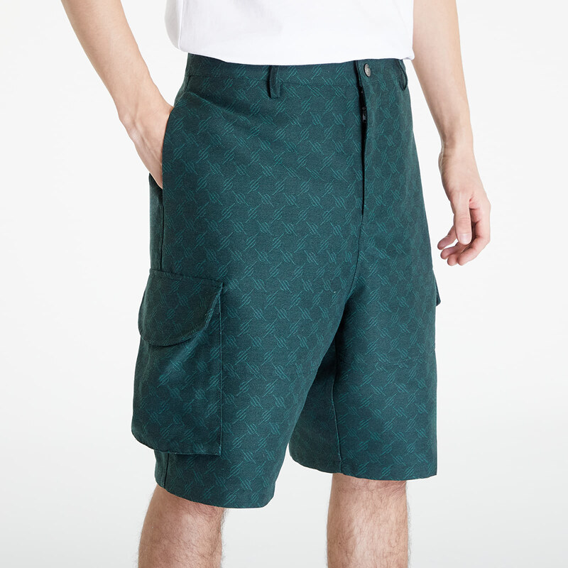 Pánské kraťasy Daily Paper Benji Monogram Cargo Shorts Pine Green