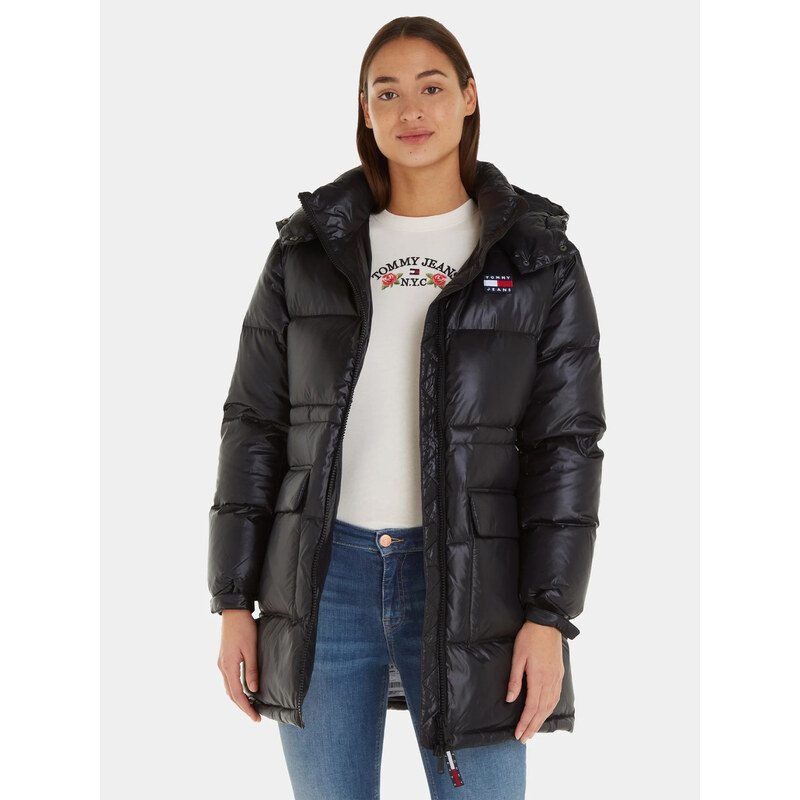 Tommy Jeans dámská černá bunda