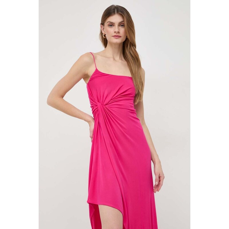 Šaty Pinko růžová barva, maxi, 103122.A17I