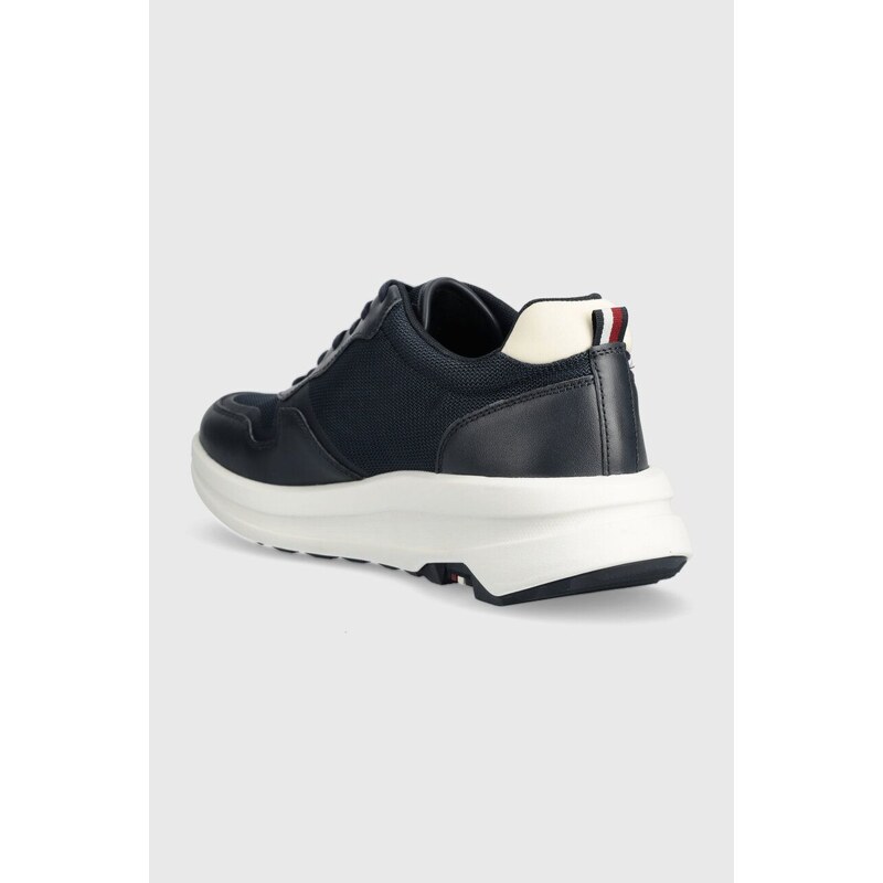 Sneakers boty Tommy Hilfiger MIX CHUNKY HYBRID SHOE tmavomodrá barva, FM0FM04994