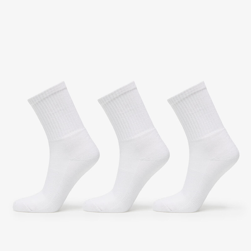 Pánské ponožky Urban Classics Sport Socks 3-Pack White