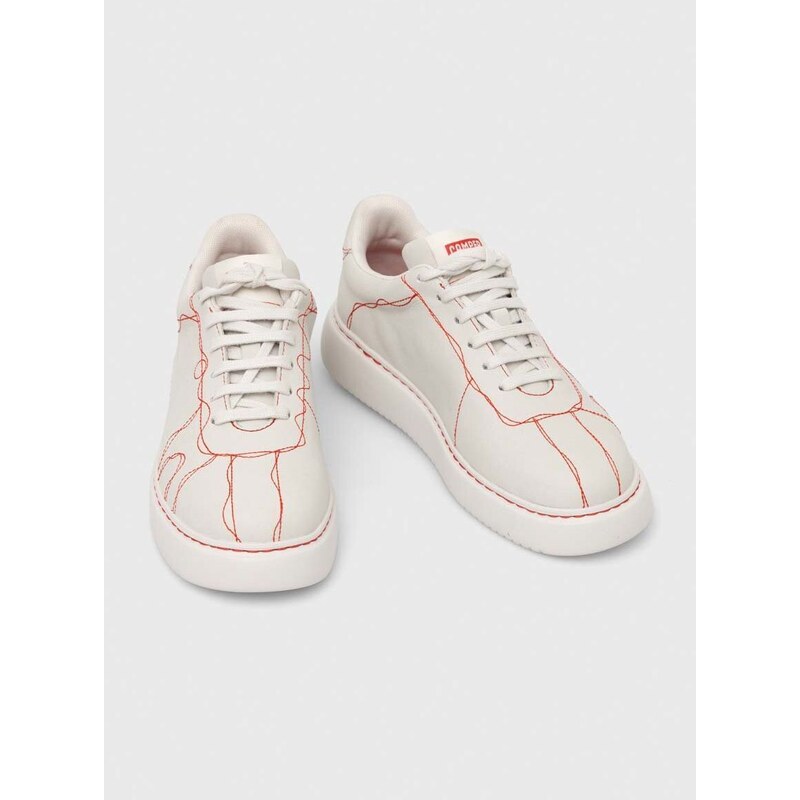 Kožené sneakers boty Camper TWS bílá barva, K201646.002
