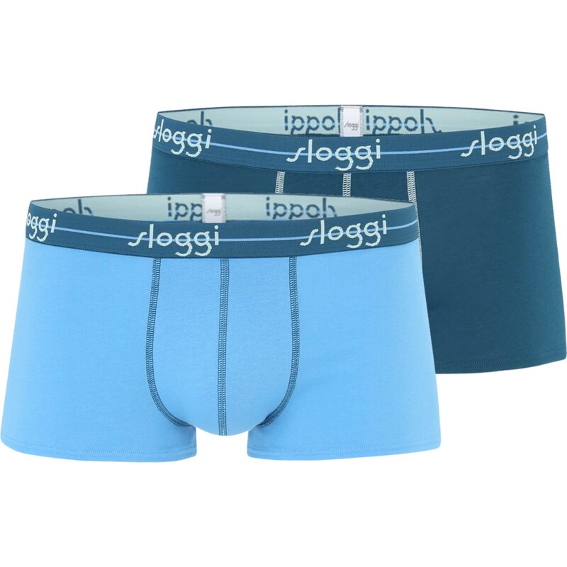 SLOGGI Boxerky Blue Start azurová modrá / světlemodrá / mátová