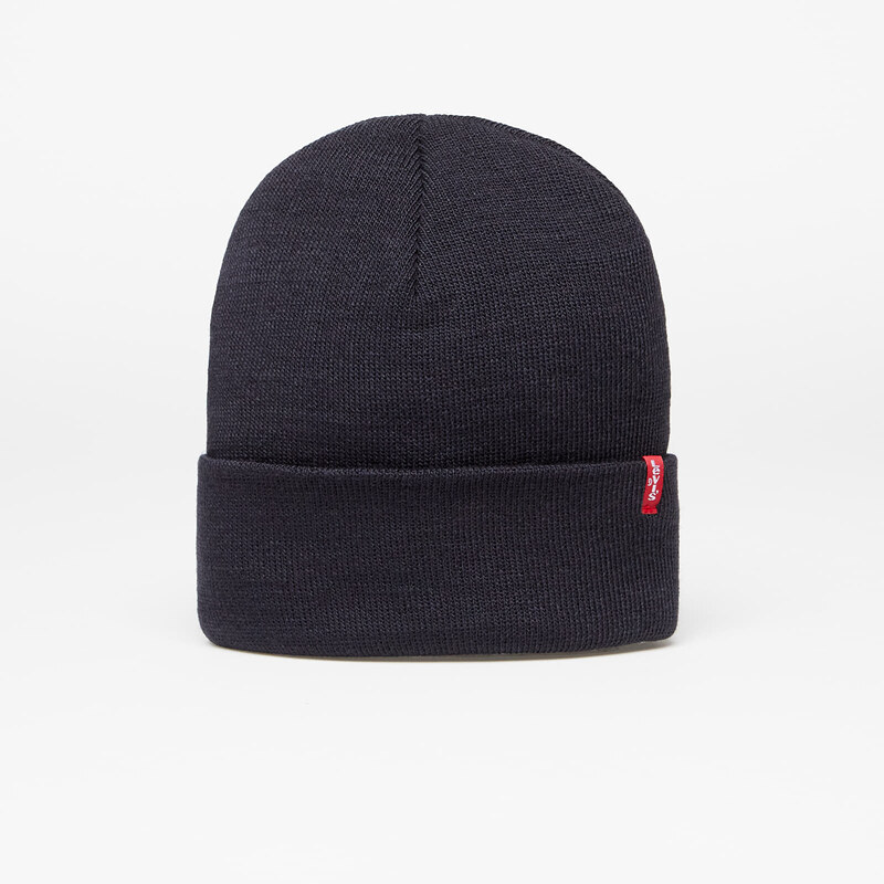 Čepice Levi's  Slouchy Red Tab Beanie navy