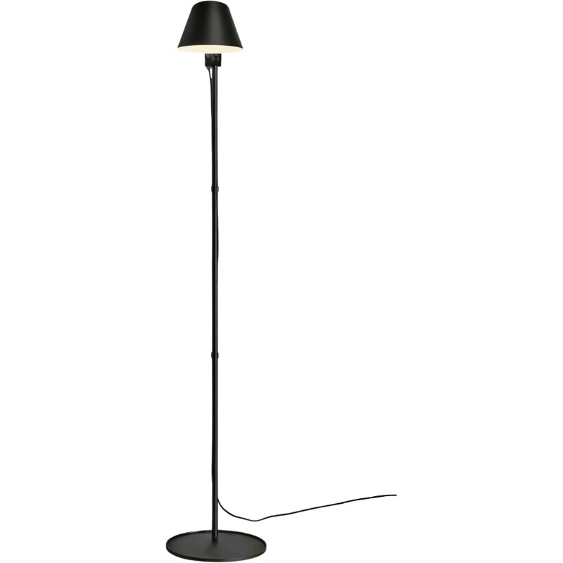 Nordlux Černá kovová stojací lampa Stay 135 cm