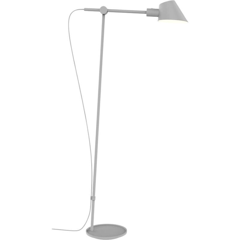 Nordlux Šedá kovová stojací lampa Stay 135 cm