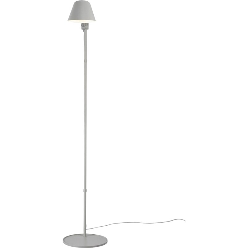 Nordlux Šedá kovová stojací lampa Stay 135 cm