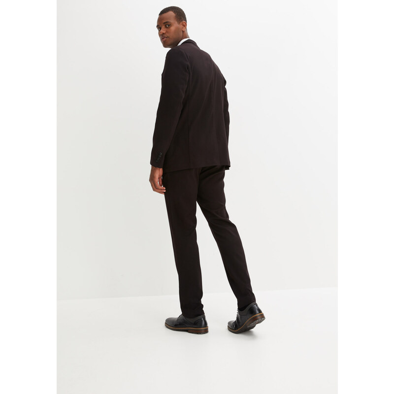 bonprix Oblek (2dílný): sako a kalhoty Černá