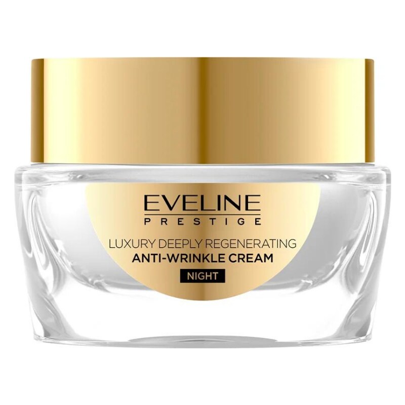 EVELINE COSMETICS - 24K SNAIL & CAVIAR - Noční proti vráskový krém se šnečím extraktem 50 ml