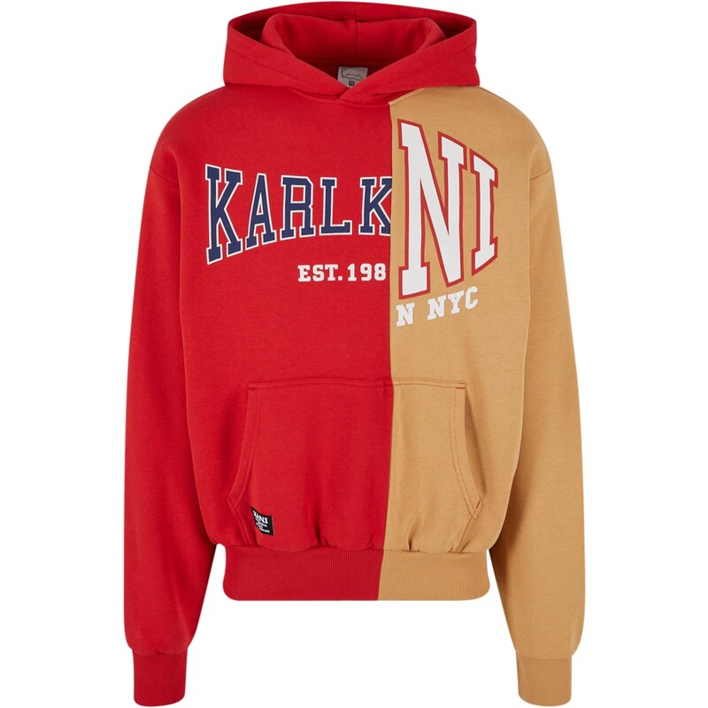 Karl Kani Mikina marine modrá / oranžová / červená / bílá