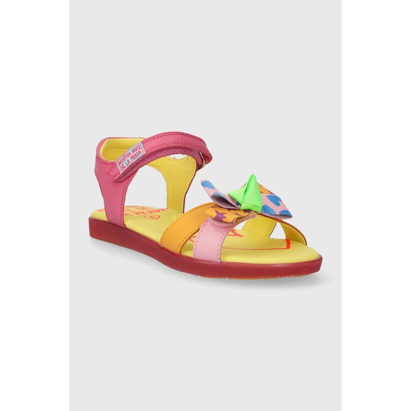 Dětské kožené sandály Agatha Ruiz de la Prada