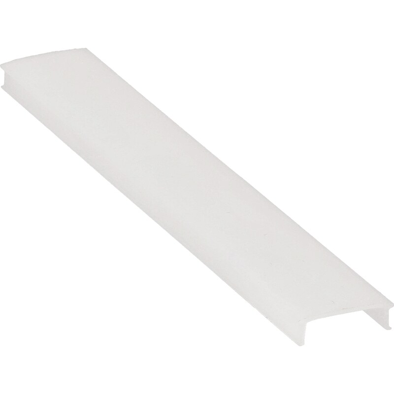 BERGE Zapuštěný SLIM profil BRG-23 pro LED pásky, bílý, 2m + opálové stínidlo + madlo + koncovky