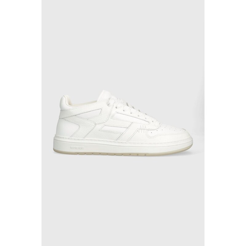 Kožené sneakers boty Represent Reptor Low bílá barva, M12049.293