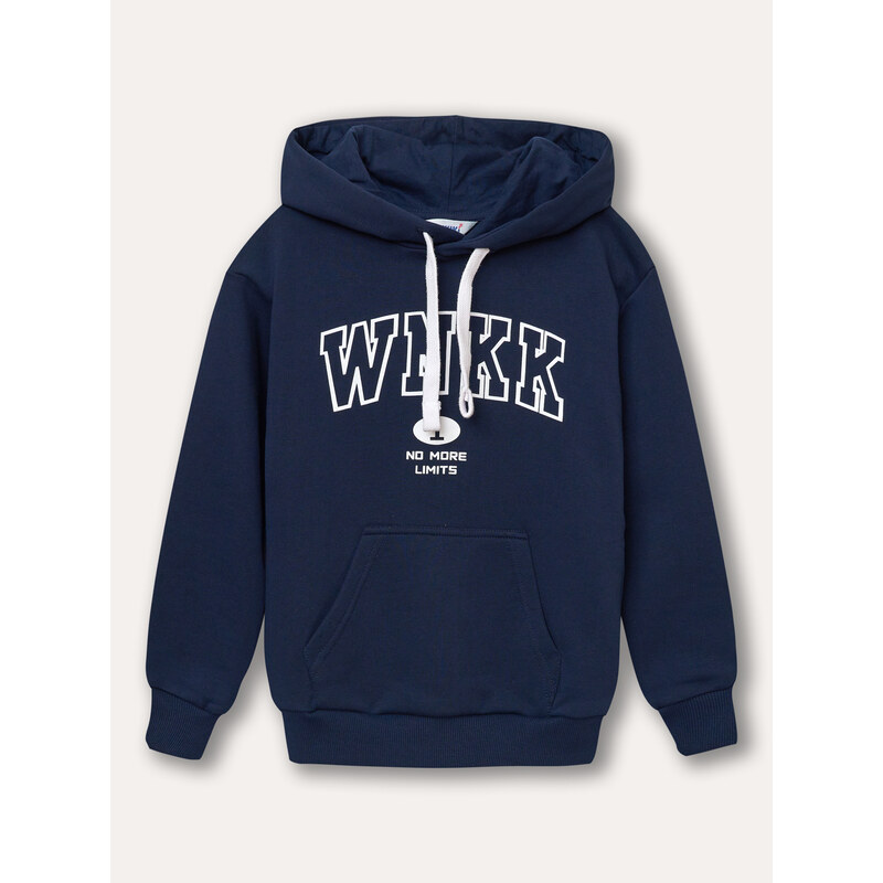 Chlapecká mikina - Winkiki WTB 32118, tmavě modrá
