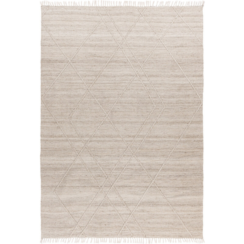 Obsession koberce Ručně tkaný kusový koberec My Dakar 365 ivory – na ven i na doma - 80x150 cm