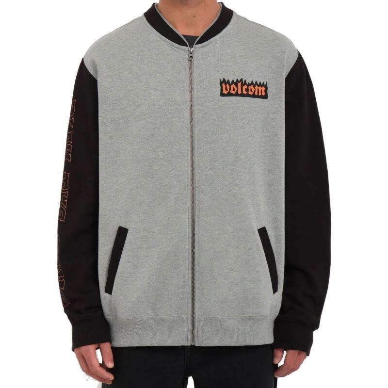 Volcom MMIKINA VOCOM Fa Nando Von Arb Zip - šedá -