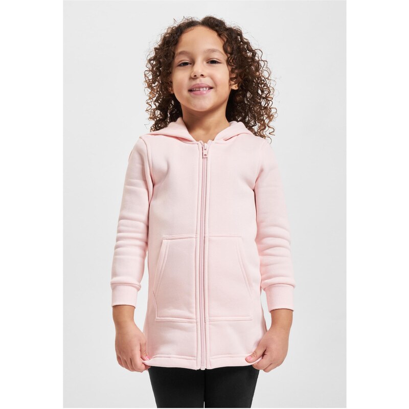 Urban Classics Kids Girls Sweat Parka růžová