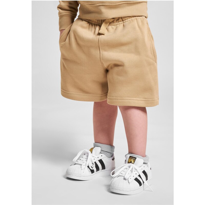 Urban Classics Kids Chlapecké Basic Sweatshorts unionbéžová