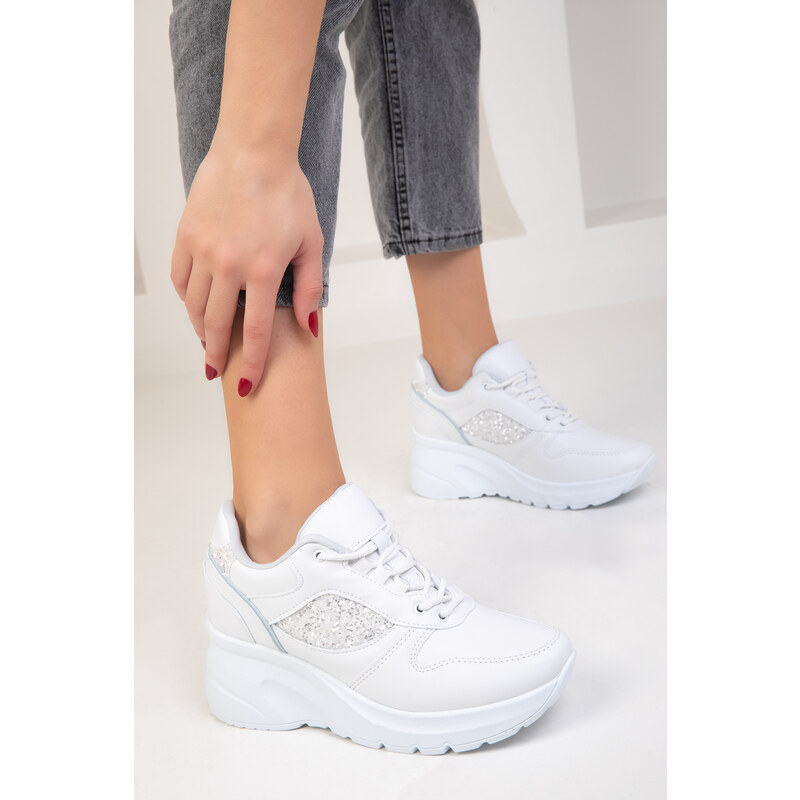 Soho Women's White Sneakers 18708