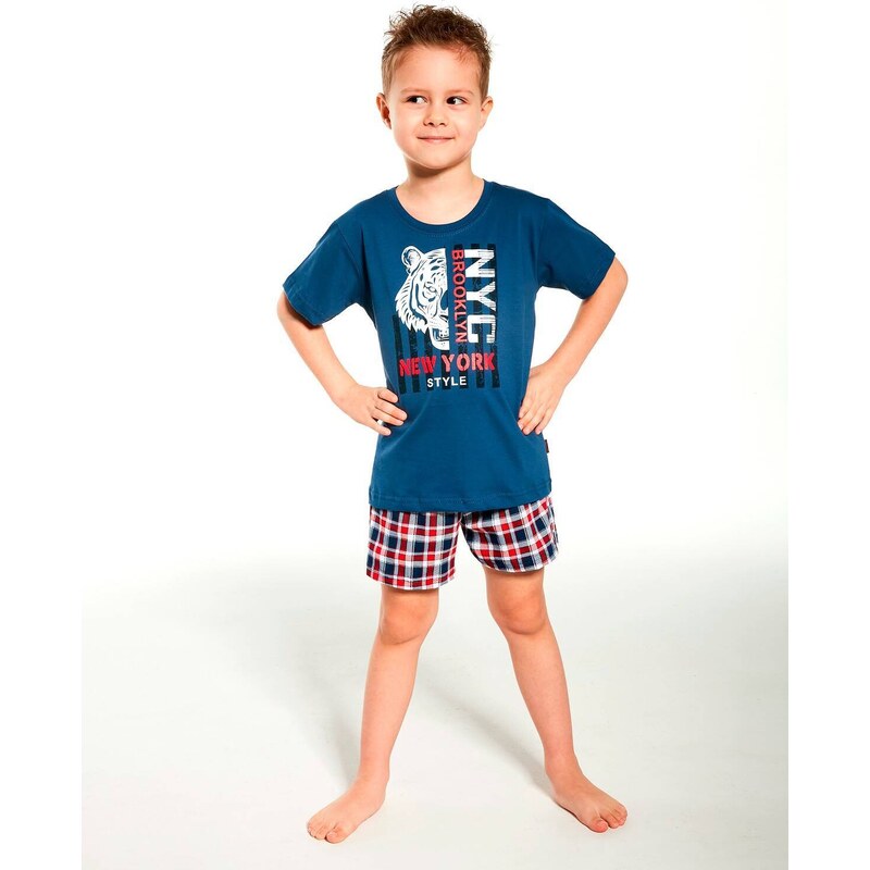Pyjamas Cornette Kids Boy 281/108 Tiger 98-128 jeans 059